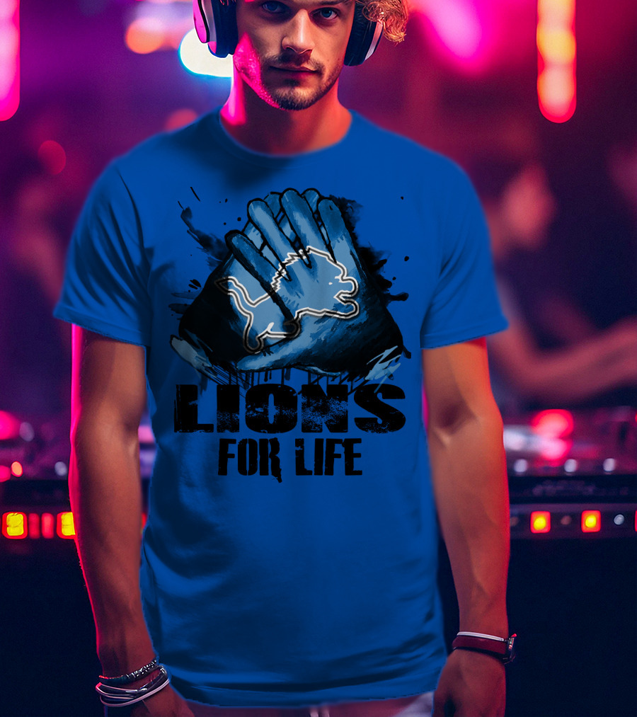 Detroit Lions For Life T-Shirt
