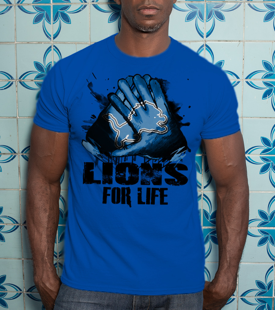 Detroit Lions For Life T-Shirt