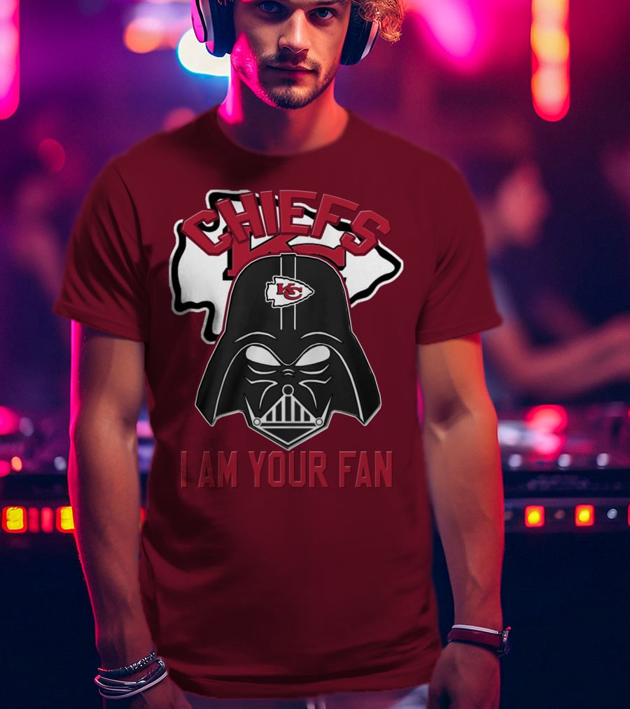 Chiefs Kansas City Kc I Am Your Fan Darth Vader T-Shirt