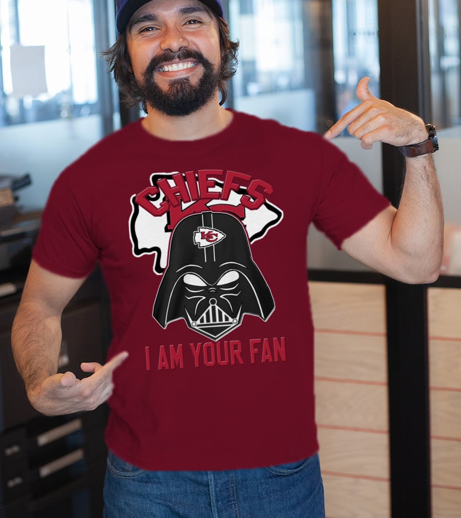 Chiefs Kansas City Kc I Am Your Fan Darth Vader T-Shirt