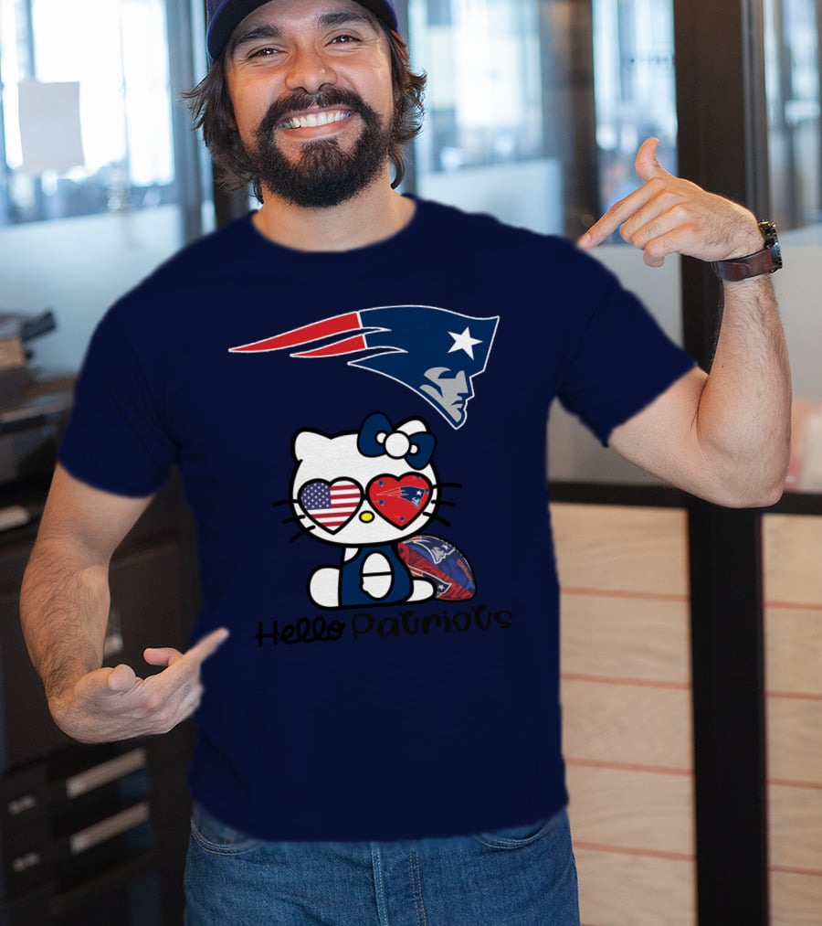 Hello Patriots New England Patriots T-Shirt