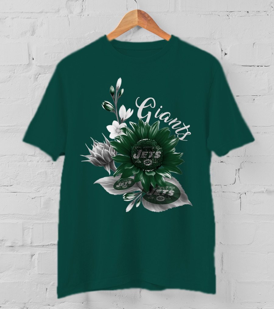 Giants Jets Floral T-Shirt