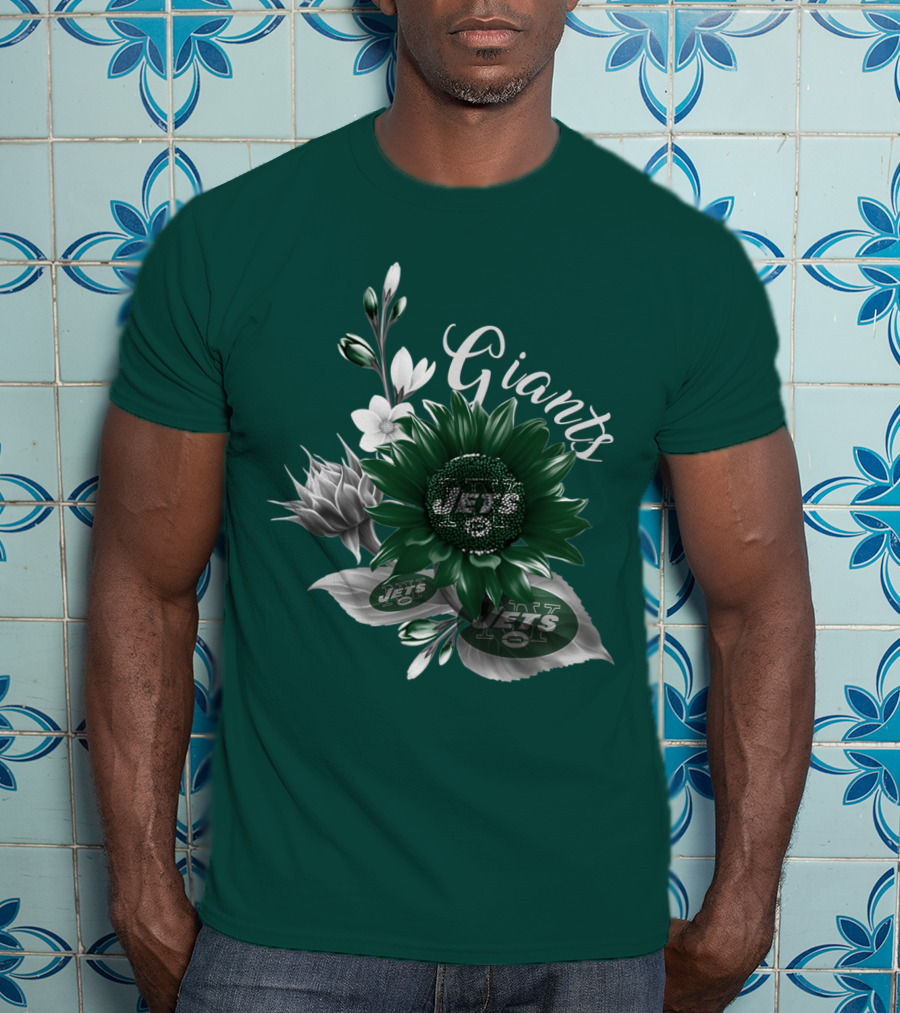 Giants Jets Floral T-Shirt