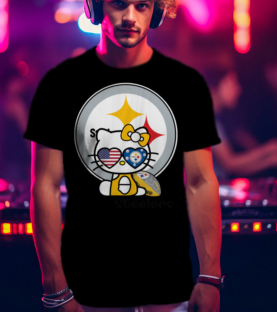 Hello Steelers Pittsburgh Steelers T-Shirt