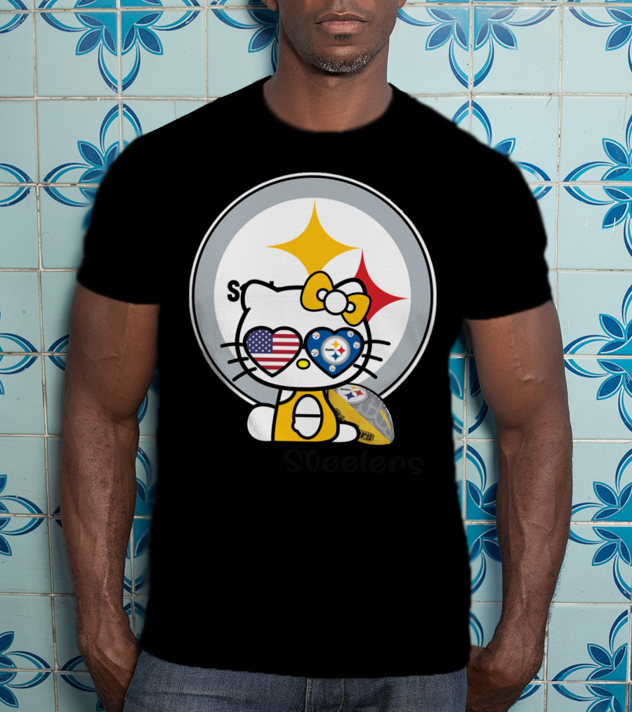 Hello Steelers Pittsburgh Steelers T-Shirt
