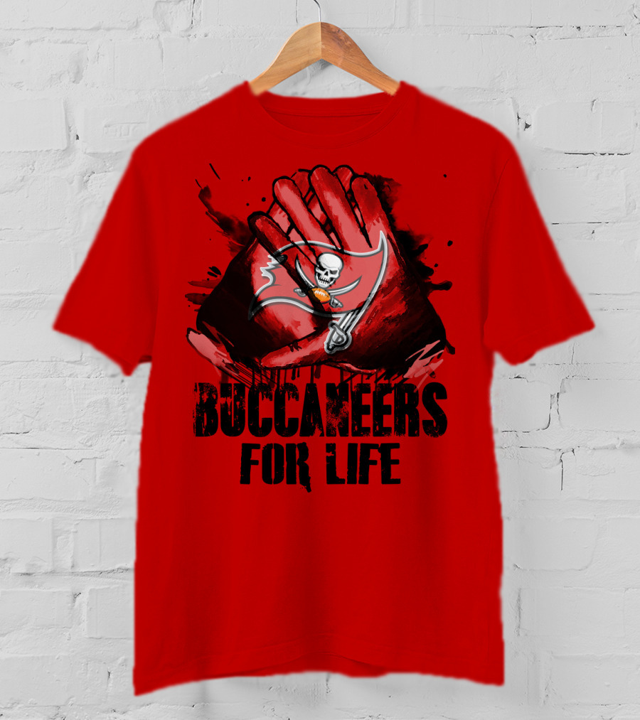 Buccaneers For Life Tampa Bay Buccaneers T-Shirt