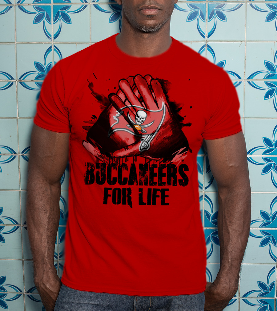 Buccaneers For Life Tampa Bay Buccaneers T-Shirt