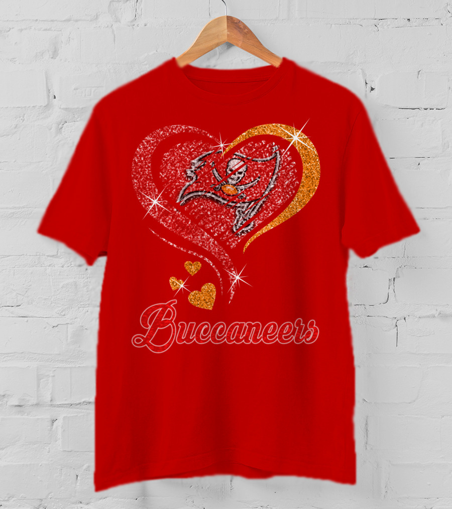 Buccaneers Heart T-Shirt