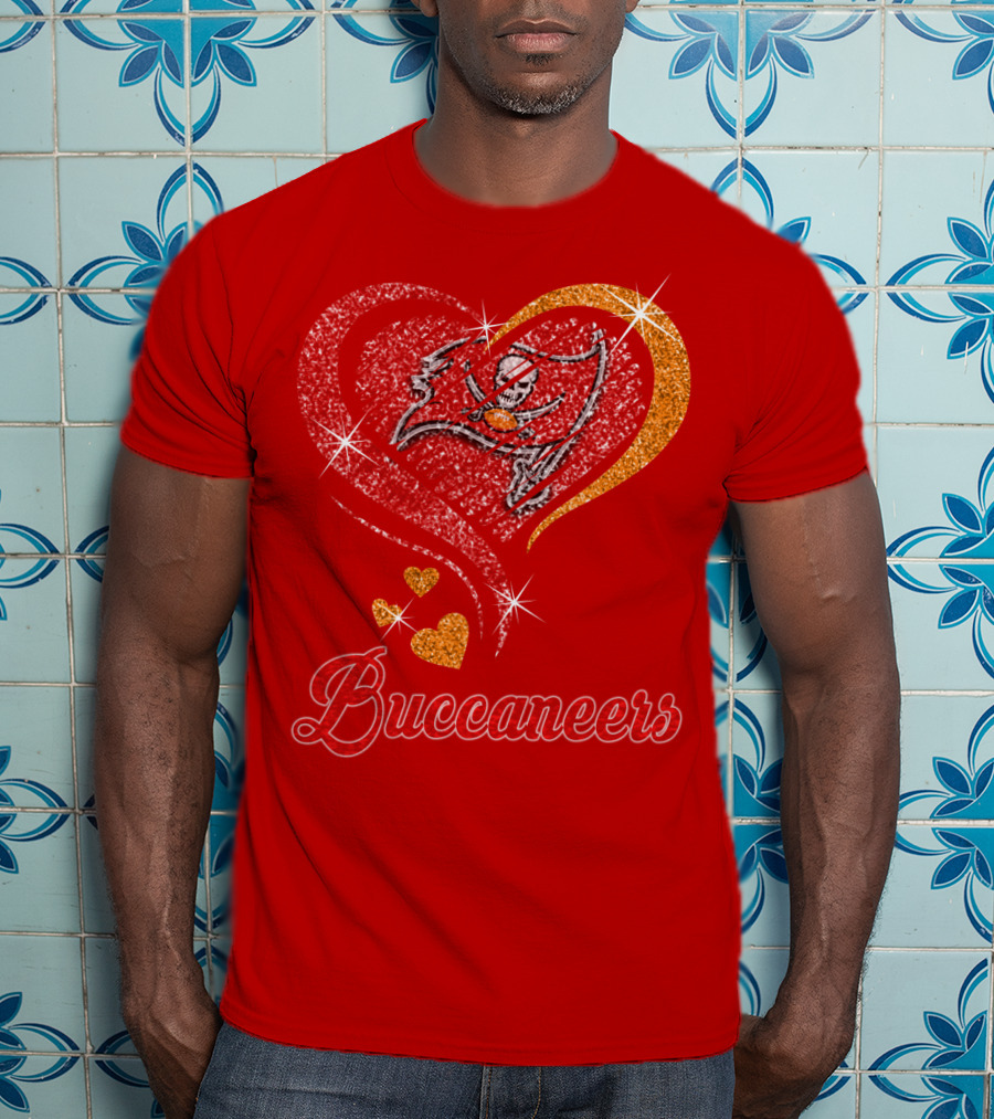Buccaneers Heart T-Shirt