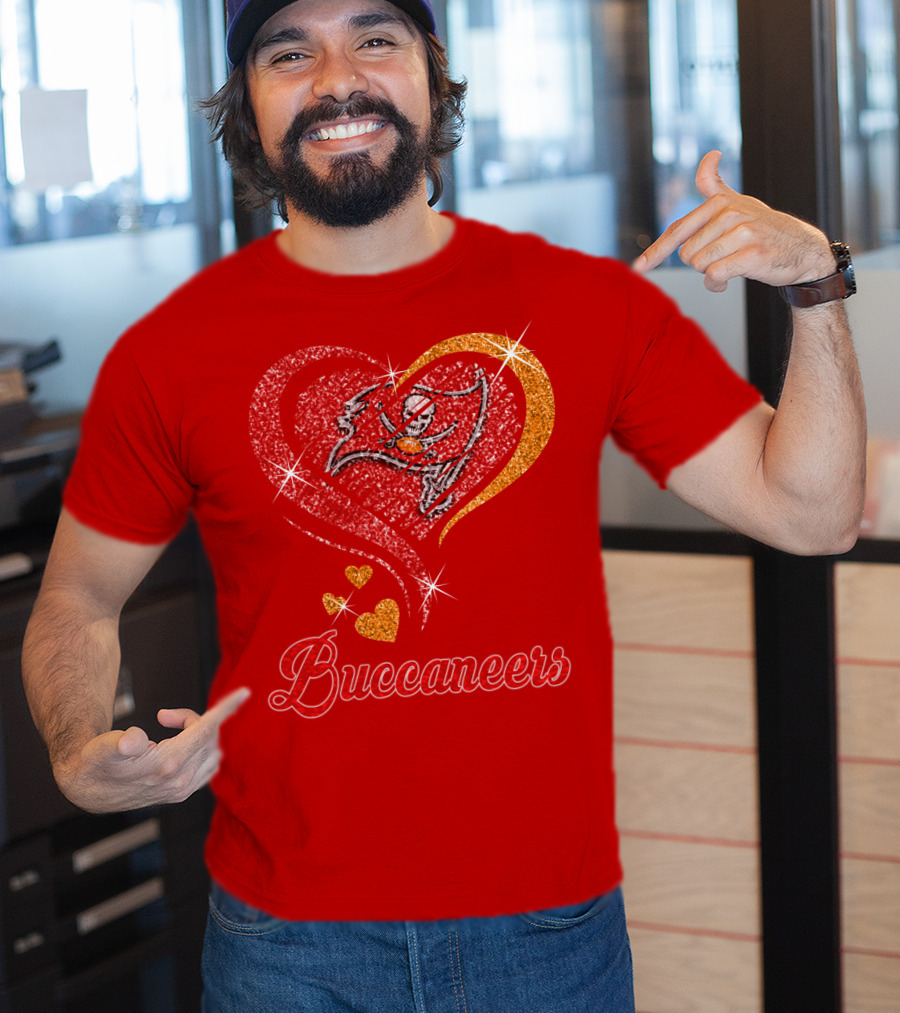 Buccaneers Heart T-Shirt