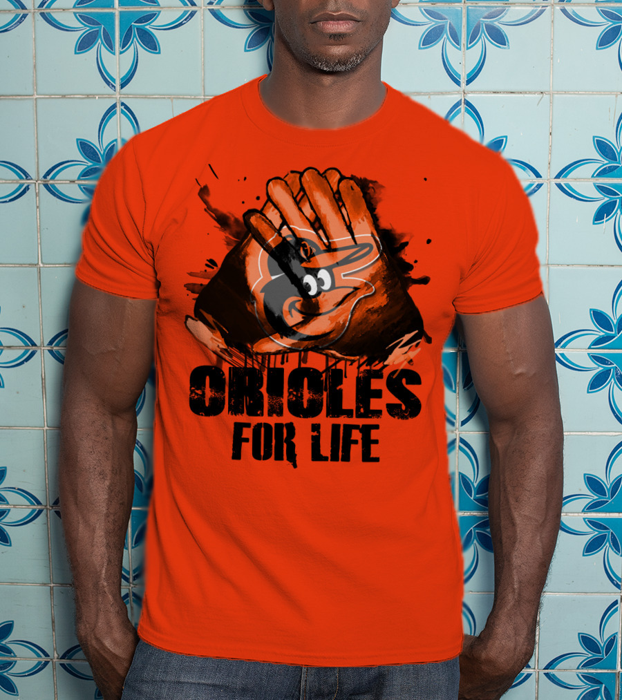 Oriioles For Life Baltimore Orioles T-Shirt