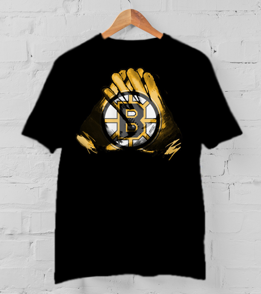 Boston Bruins Logo Bruins For Life T-Shirt