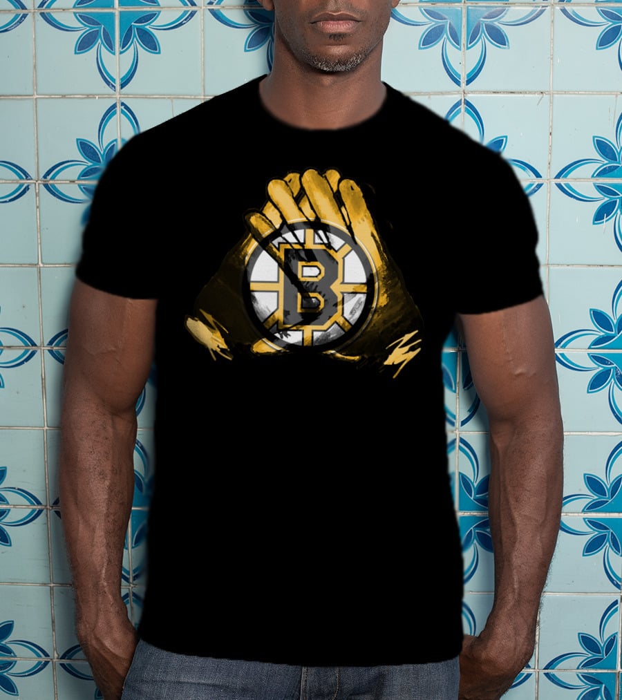 Boston Bruins Logo Bruins For Life T-Shirt