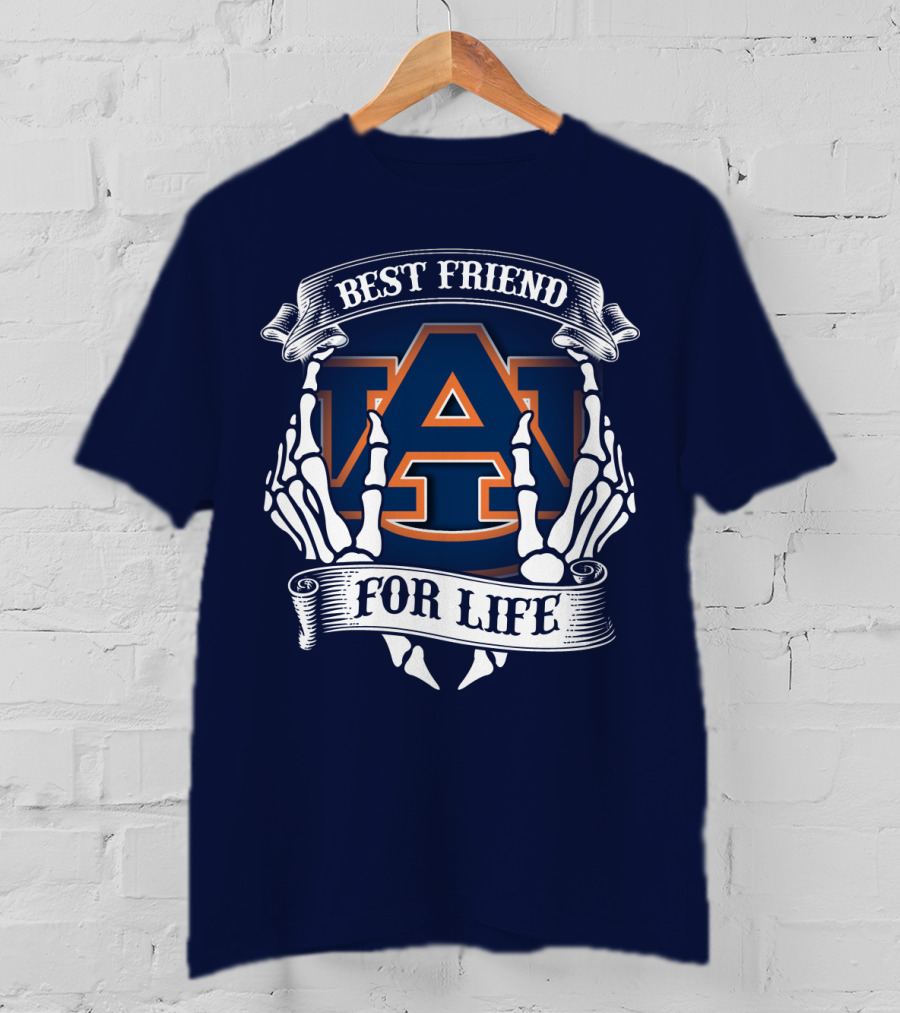 Best Friend For Life Auburn Tigers T-Shirt