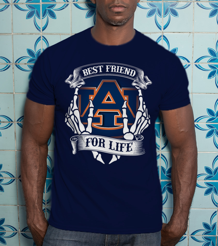 Best Friend For Life Auburn Tigers T-Shirt