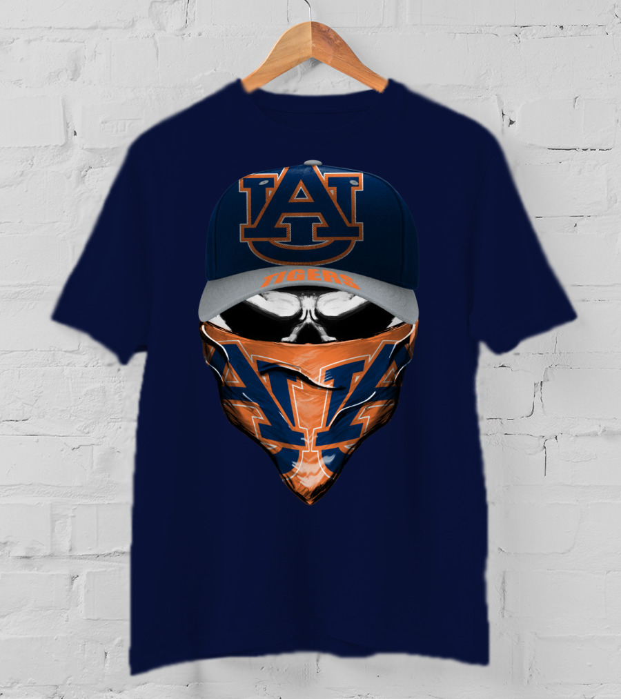 Auburn Tigers Au Logo Hat And Bandana Combo T-Shirt