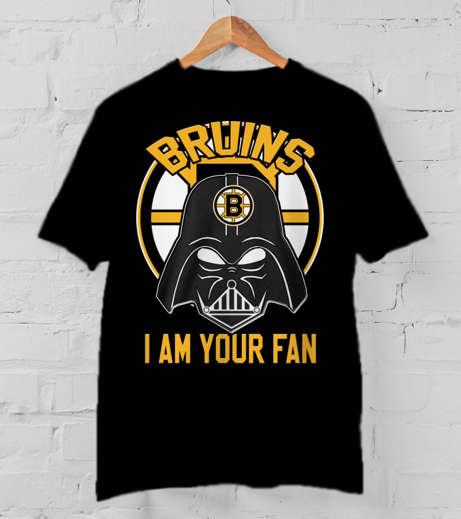 Bruins I Am Your Fan Darth Vader Boston Bruins T-Shirt