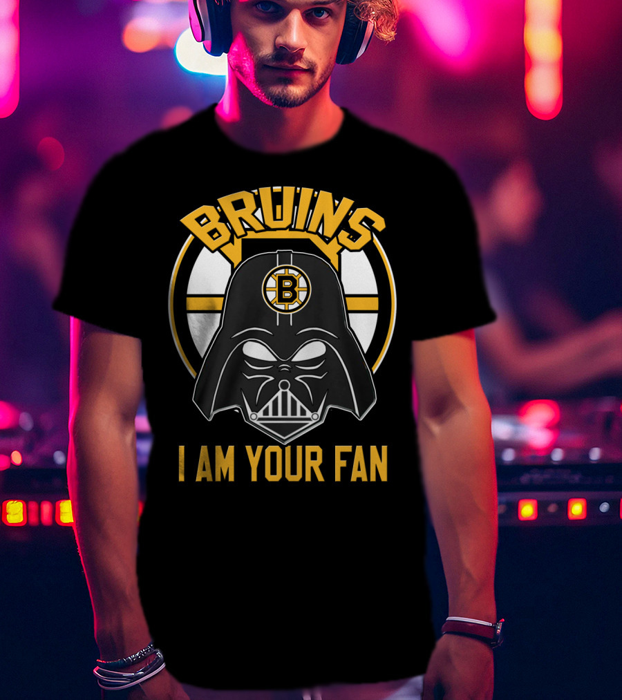 Bruins I Am Your Fan Darth Vader Boston Bruins T-Shirt