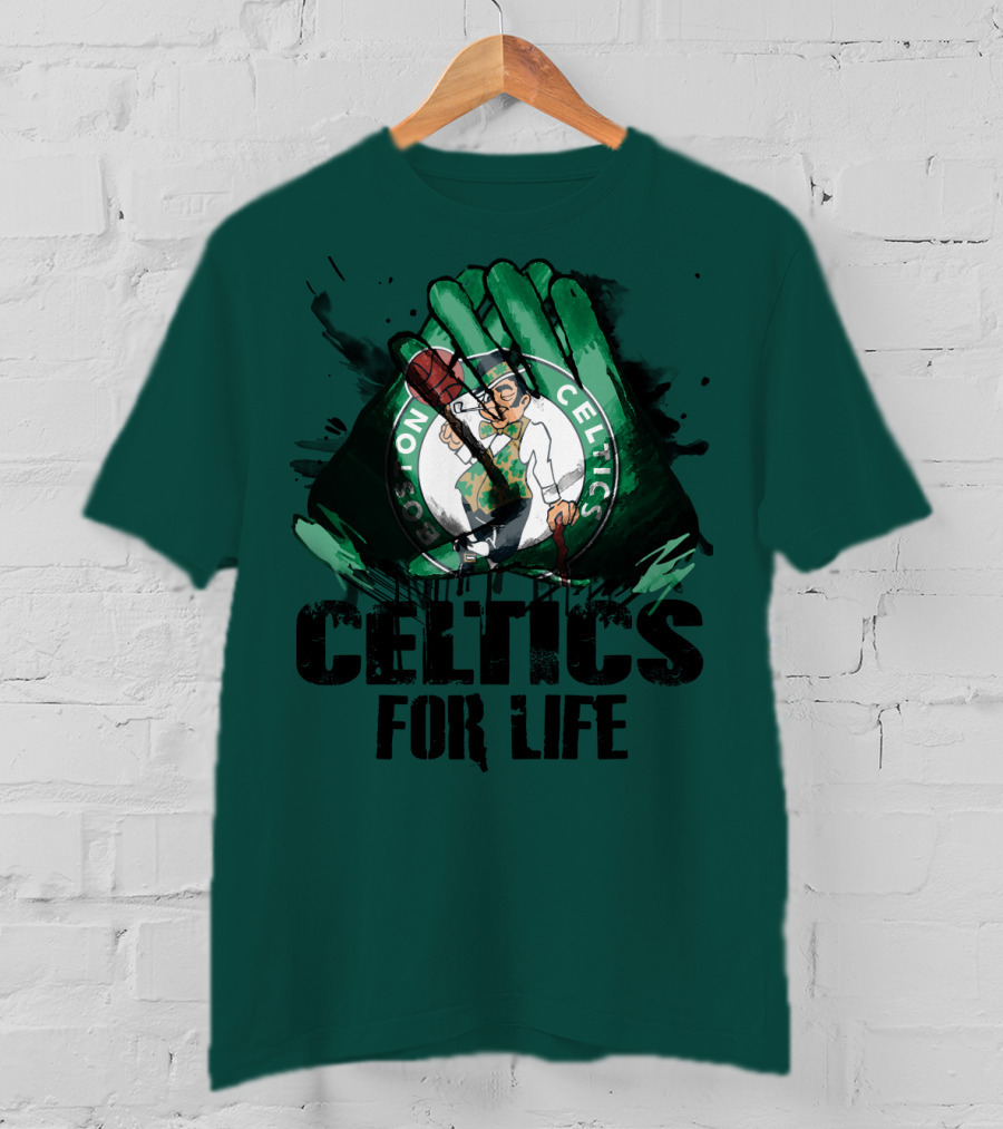 Boston Celtics For Life T-Shirt