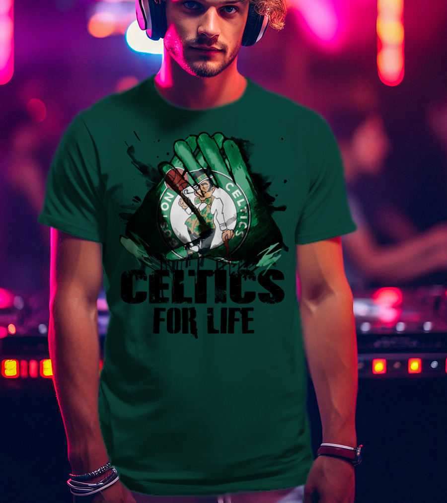 Boston Celtics For Life T-Shirt