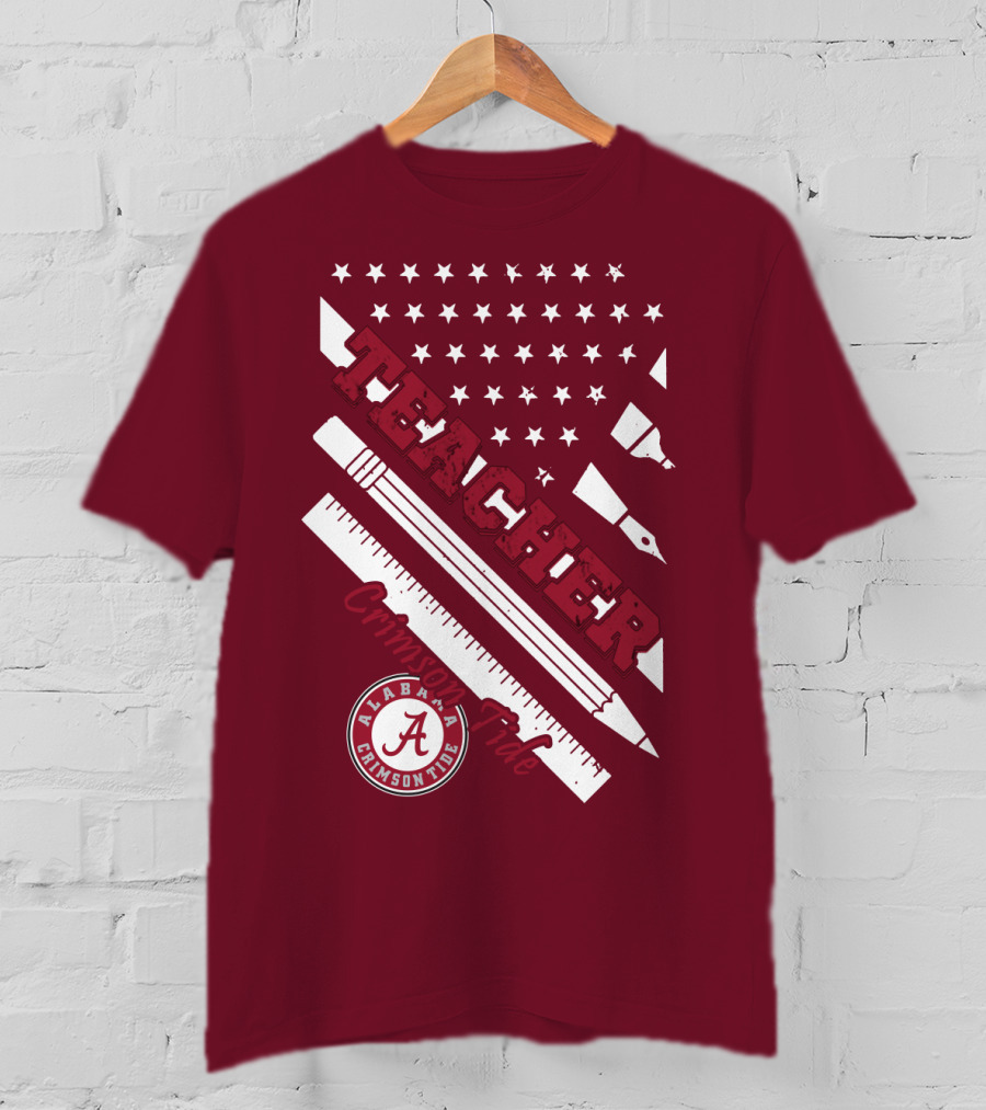 Alabama Crimson Tide Teacher T-Shirt
