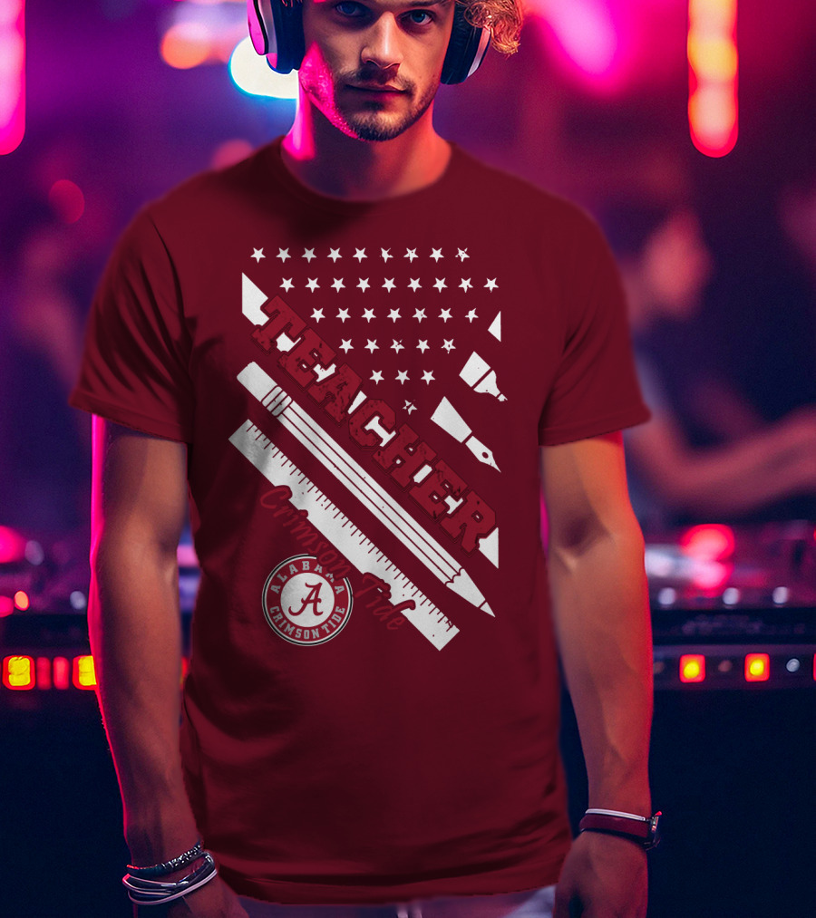 Alabama Crimson Tide Teacher T-Shirt