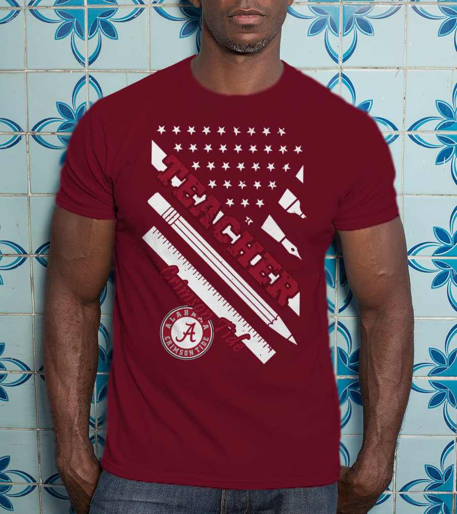 Alabama Crimson Tide Teacher T-Shirt