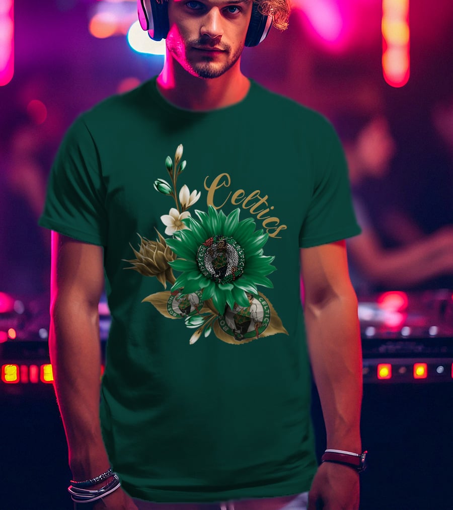 Celtics Boston Celtics Floral T-Shirt