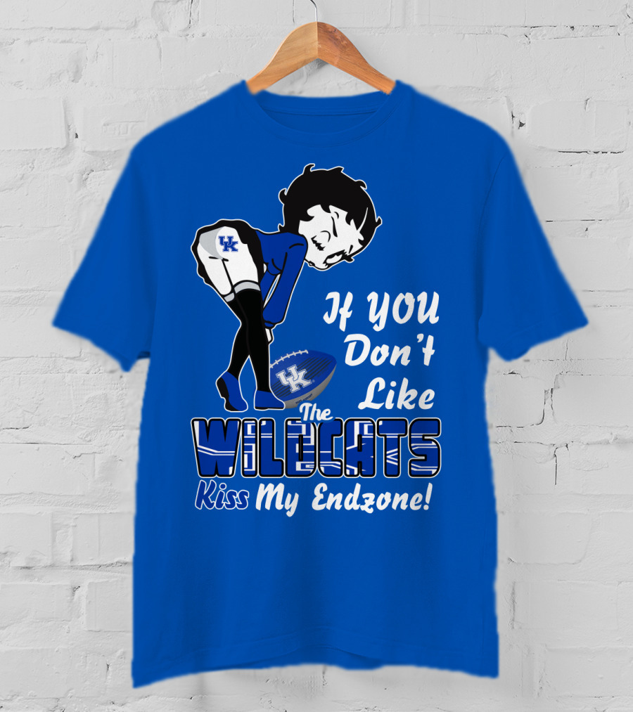 If You Don't Like The Wildcats Kiss My Endzone T-Shirt