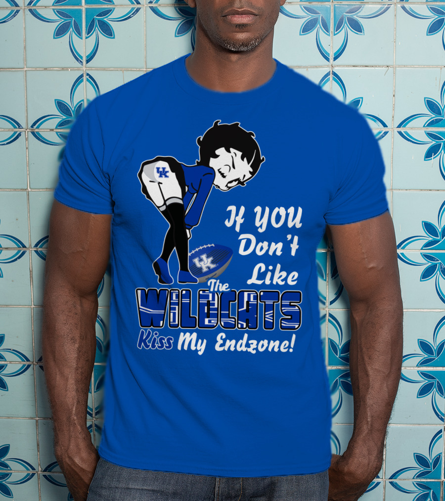 If You Don't Like The Wildcats Kiss My Endzone T-Shirt