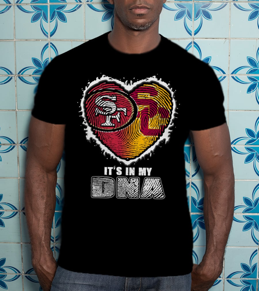 San Francisco Football Trojans It's In My Dna T-Shirt