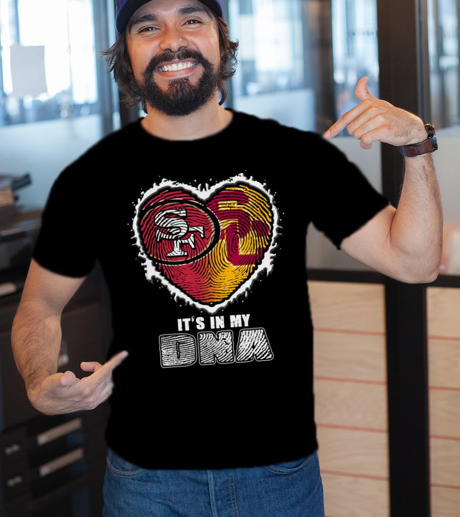San Francisco Football Trojans It's In My Dna T-Shirt