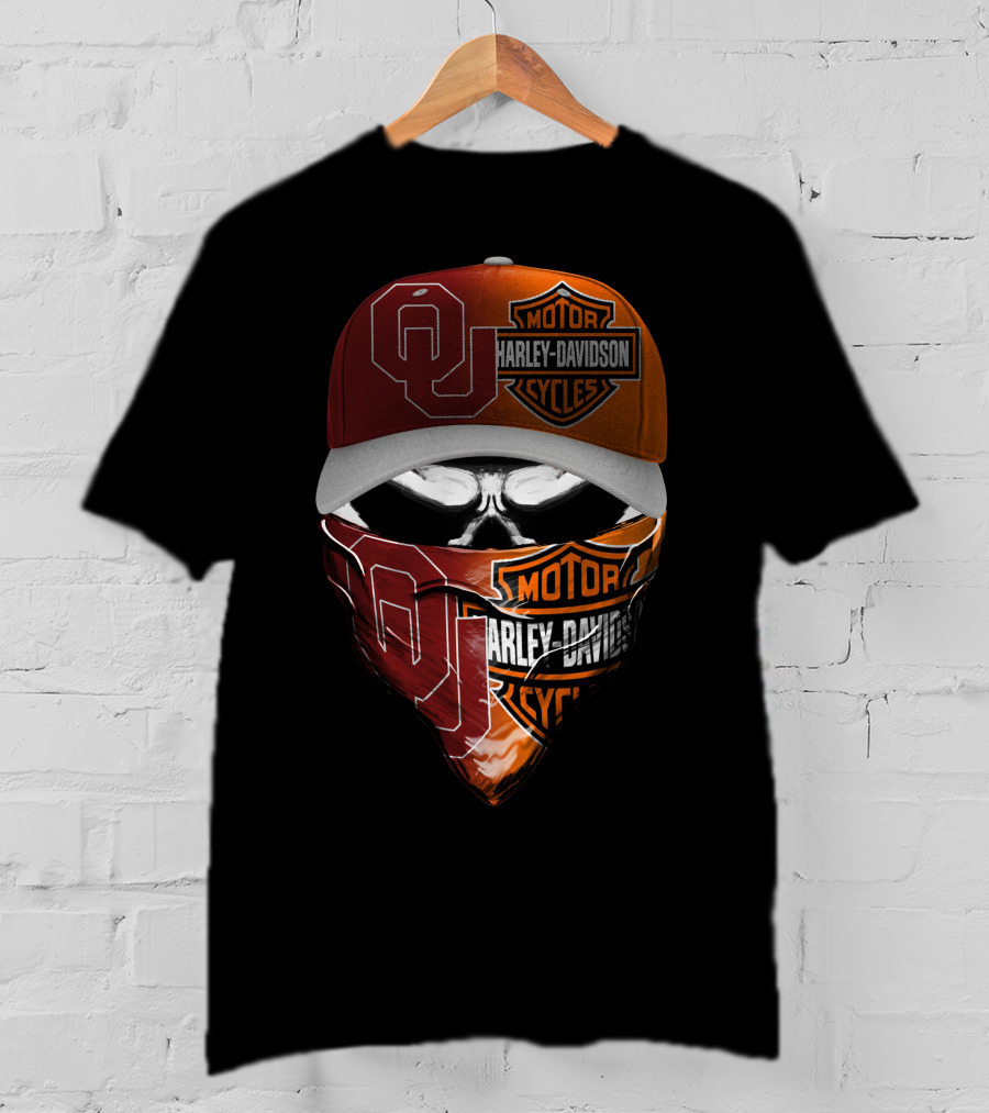 Harley Davidson Motor Oklahoma Sooners T-Shirt