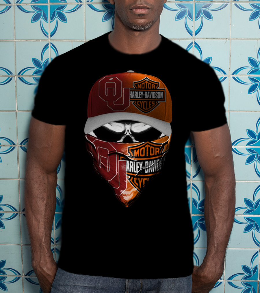 Harley Davidson Motor Oklahoma Sooners T-Shirt