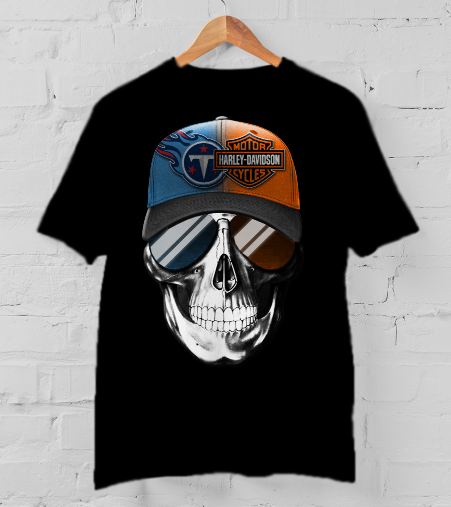 Harley Davidson Titans Skull 31Hl T-Shirt