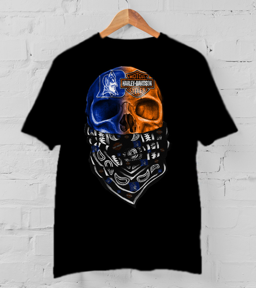 Harley Davidson Duke Skull Bandana T-Shirt