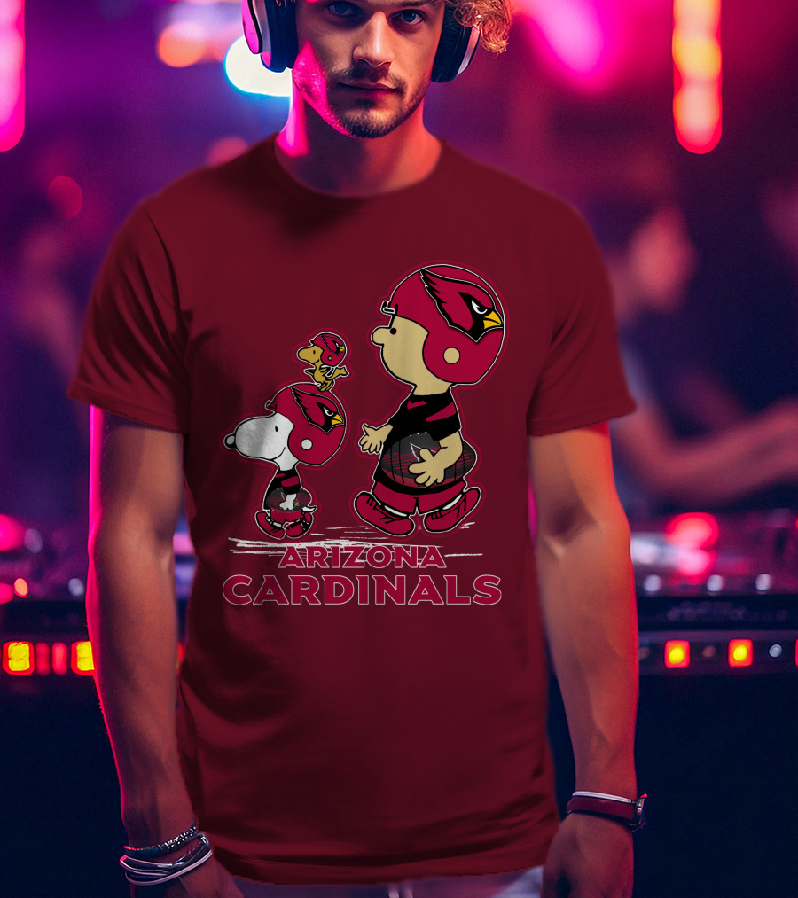 Arizona Cardinals Snpfootball Characters T-Shirt