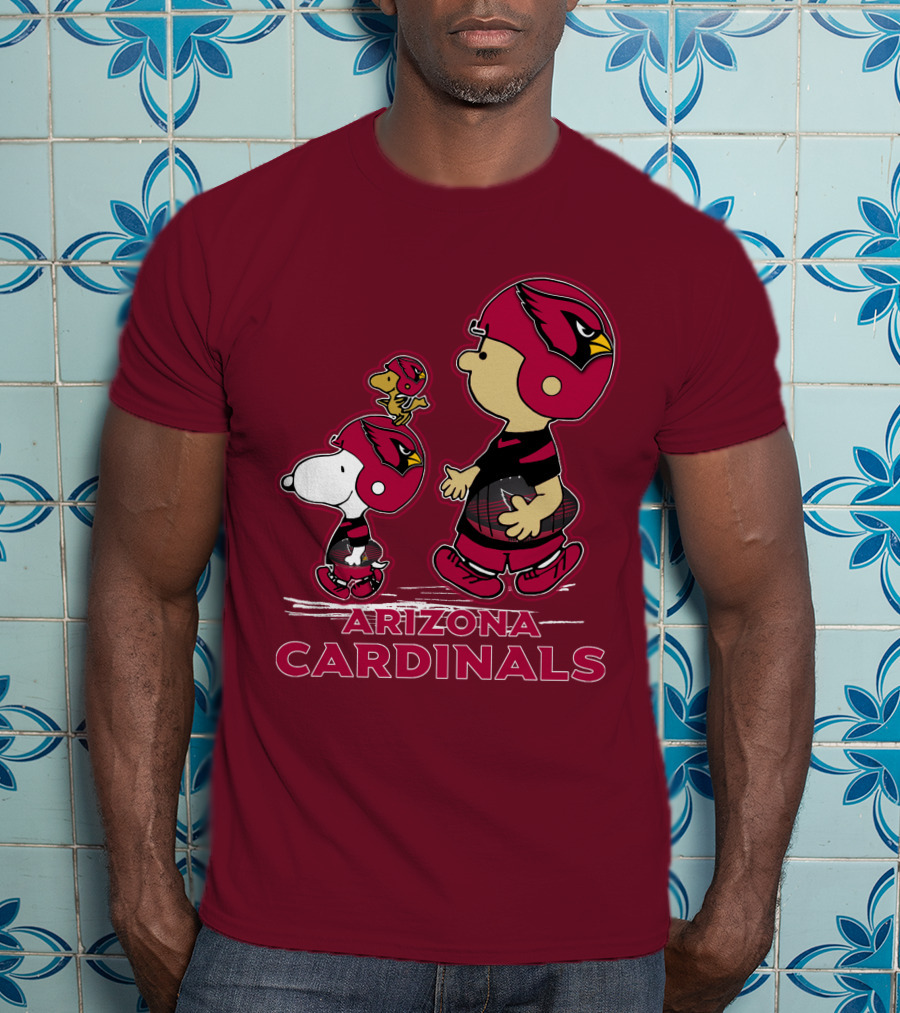 Arizona Cardinals Snpfootball Characters T-Shirt