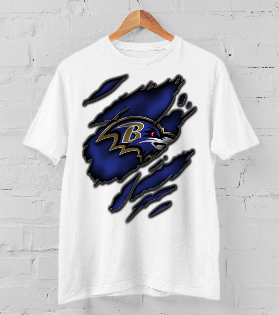 Baltimore Ravens Torn Claw T-Shirt