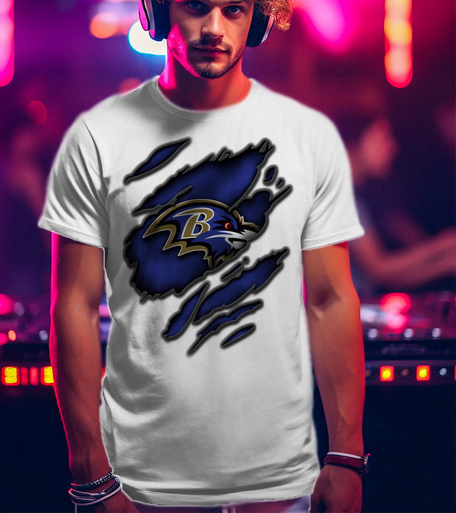 Baltimore Ravens Torn Claw T-Shirt