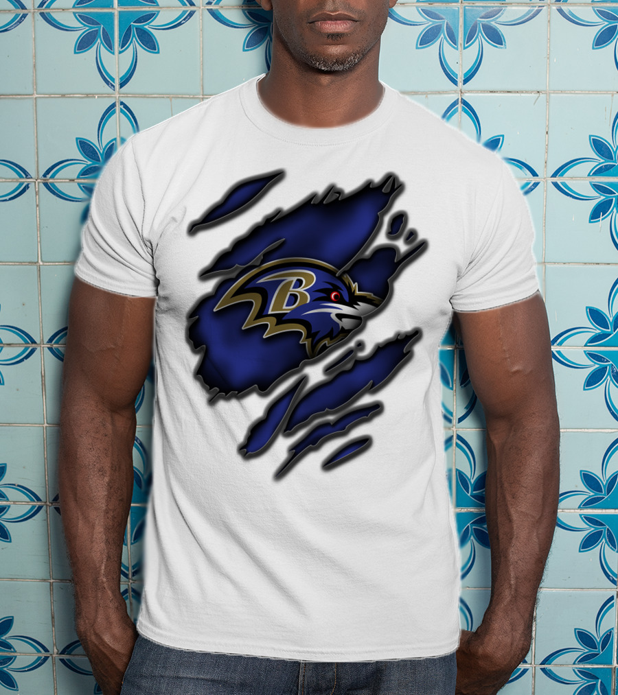 Baltimore Ravens Torn Claw T-Shirt