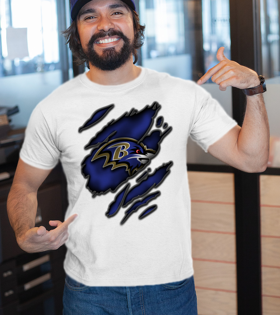 Baltimore Ravens Torn Claw T-Shirt