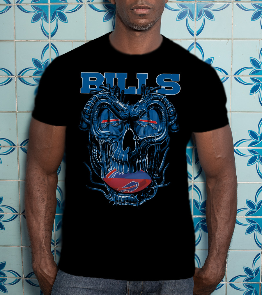 Bills Dragonskull Buffalo Bills T-Shirt