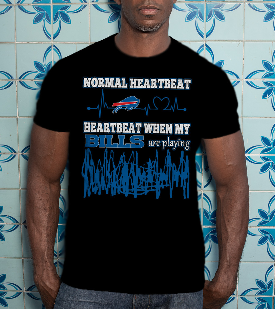 Normal Heartbeat Heartbeat When My Bills Are Playing T-Shirt
