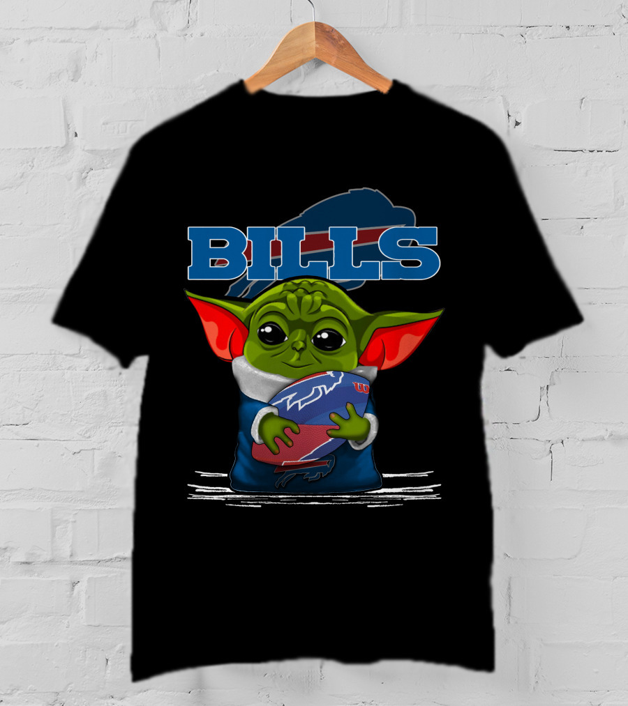 Buffalo Bills Yoda Football T-Shirt