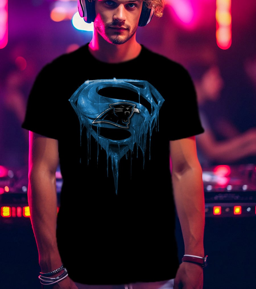 Carolina Panthers Superman Ice T-Shirt