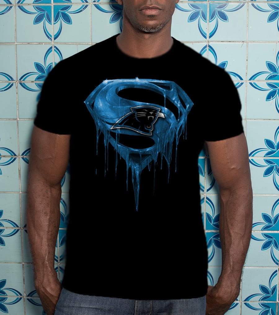 Carolina Panthers Superman Ice T-Shirt