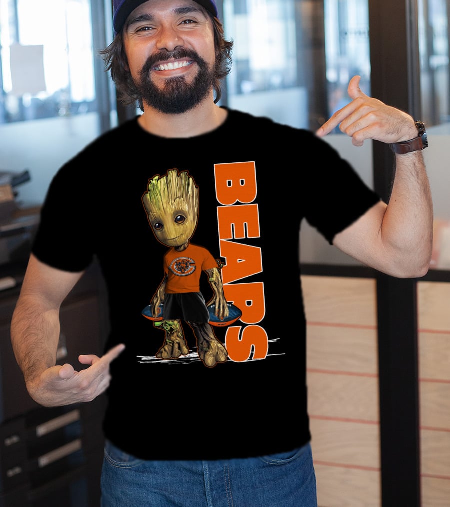 Groot Chicago Bears Football T-Shirt