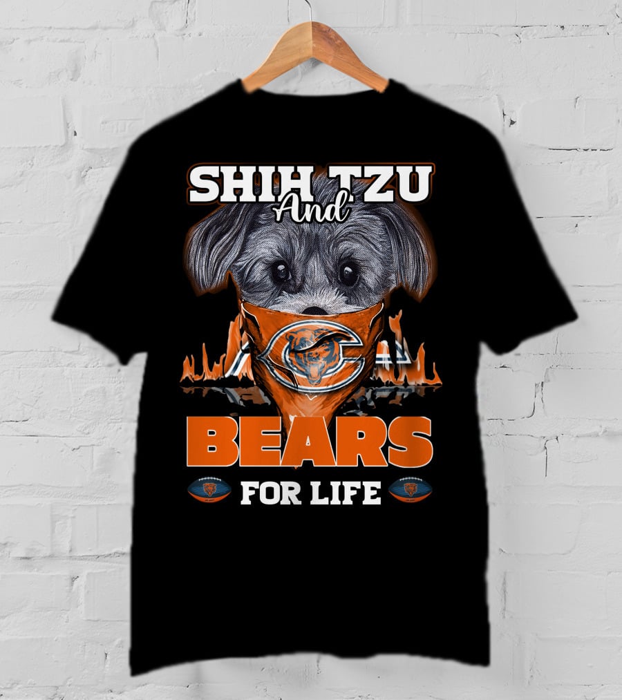Shih Tzu And Bears For Life T-Shirt
