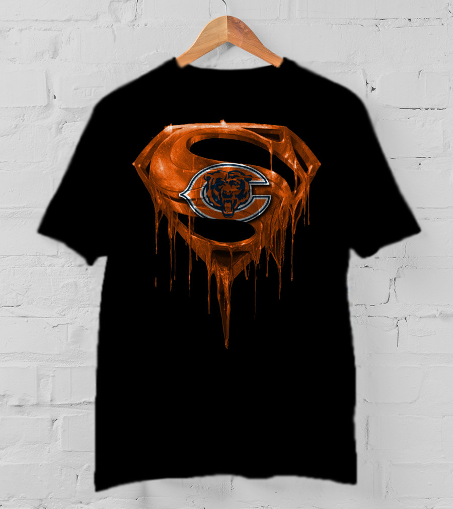 Chicago Bears Superhero Crossover T-Shirt